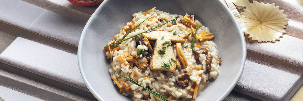 Creamy Boletus Edulis Risotto
